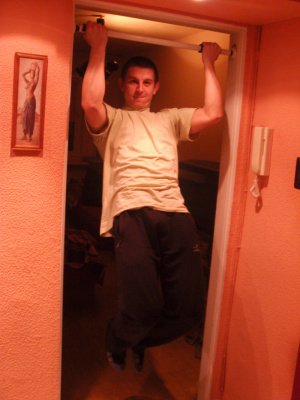 fun, muscle, standing, room