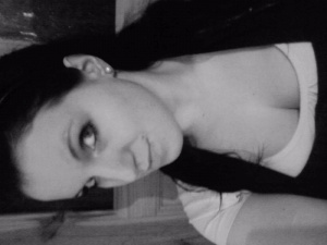 mouth, monochrome