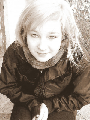 smile, monochrome