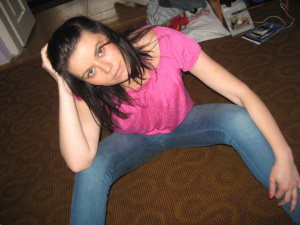 mouth, hair, skin, fun, jeans, smile, cool, sitting