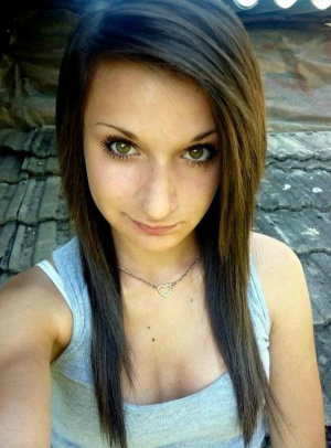hair, skin, selfie, smile