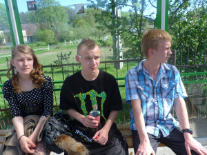 fun, sitting, leisure, dog, community