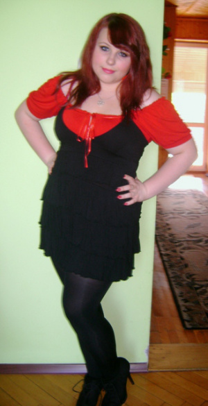 tights, dress