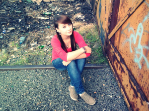 fun, jeans, denim, smile, cool, sitting, leisure