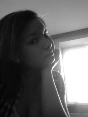 selfie, monochrome