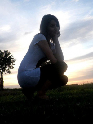 sky, sitting