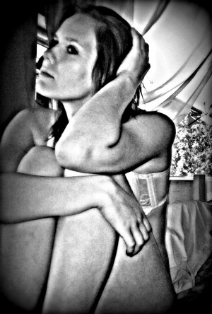 muscle, monochrome, statue