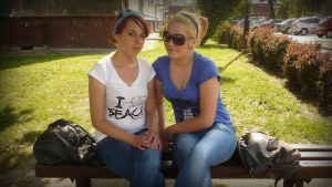 fun, jeans, smile, cool, sitting, leisure, vacation