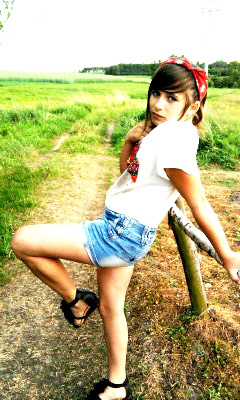jeans, model