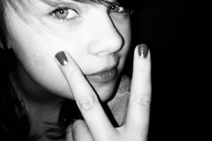 nail, mouth, eyelash, skin, hand, monochrome