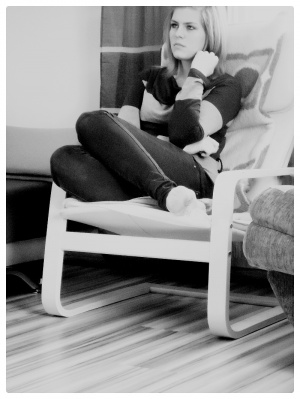 sitting, chair
