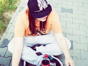 cool, sitting, hat