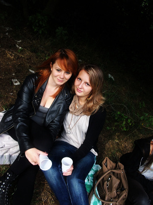 jacket, fun, jeans, smile, cool, sitting, leisure, leather