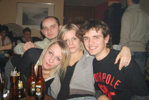 fun, smile, cool, muscle, event, tableware, alcohol, interaction