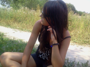 hair, sitting, model