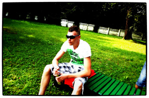 cool, sitting, sunglasses
