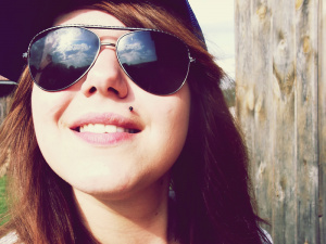 hair, selfie, fun, smile, cool, glasses, sunglasses, goggles, person