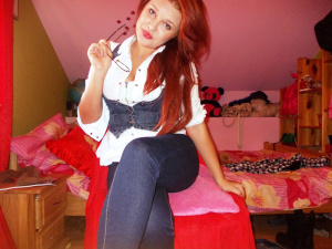 fun, jeans, sitting