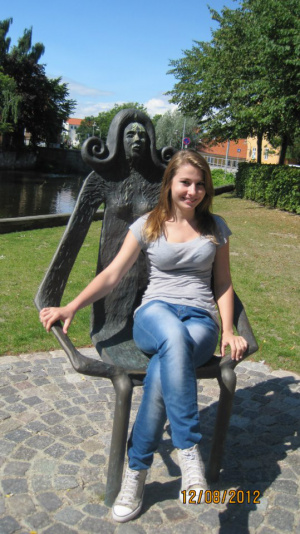 fun, jeans, denim, sitting, leisure