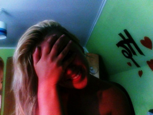 mouth, hand, selfie, fun, cool