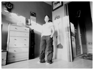 standing, room