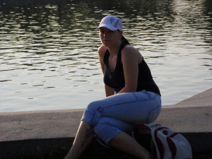 fun, sitting, leisure, muscle, vacation