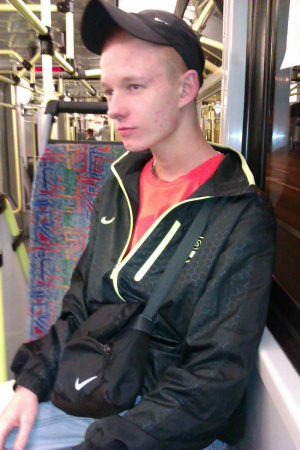 outerwear, hat