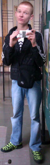 jacket, jeans, standing