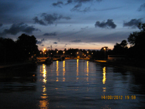 sky, lake, river