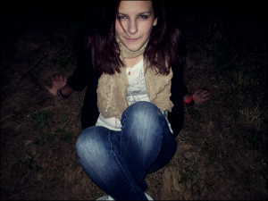 hair, fun, jeans, denim, smile, cool, sitting