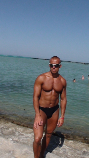 fun, muscle, vacation, dude, person, beach