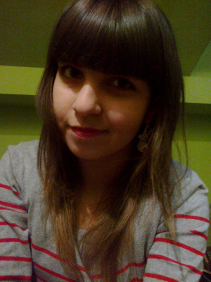 hair, smile, bangs