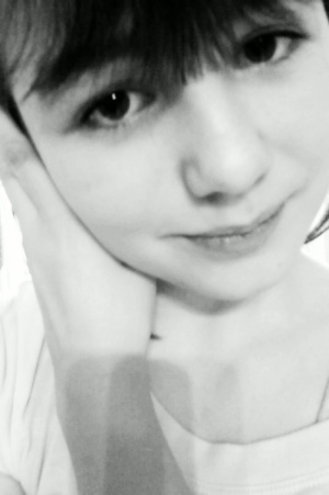 mouth, eyelash, hair, skin, selfie, smile, monochrome, bangs