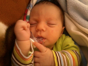 mouth, skin, hand, ear, person, baby