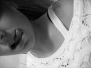 mouth, skin, monochrome