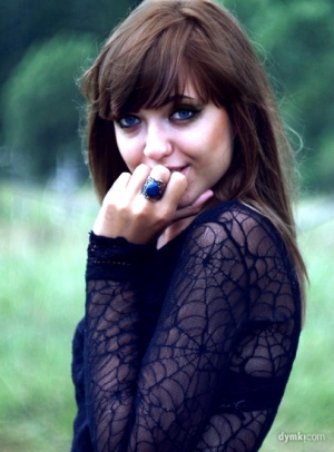 mouth, hair, hand, smile