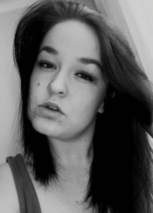 eyelash, hair, selfie, smile, monochrome