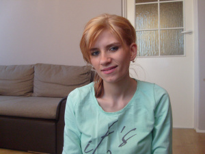 hair, couch