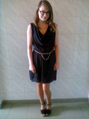 standing, dress