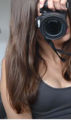 hair, selfie