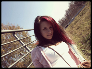 hair, smile