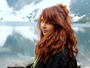 hair, bangs
