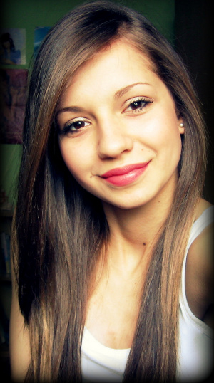hair, smile