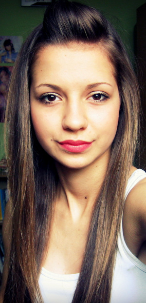hair, skin, smile