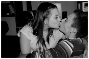 monochrome, love, interaction