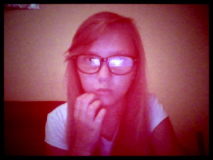 mouth, hand, selfie, glasses
