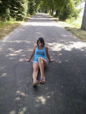 fun, sitting, leisure, vacation, asphalt