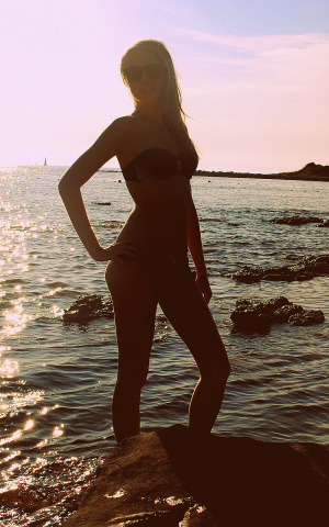 fun, muscle, vacation, standing, beach