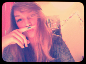 mouth, skin, hand, selfie