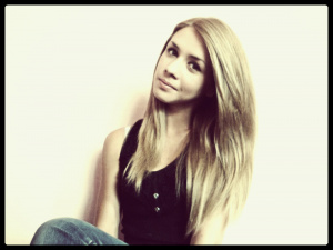 hair, smile